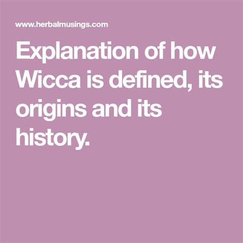 The Origins of Wicca: A Journey Through Time